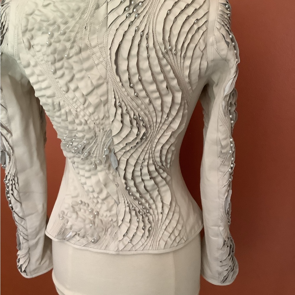 Figure flaCream lame leather forever completely reversible - Picture 2 of 16